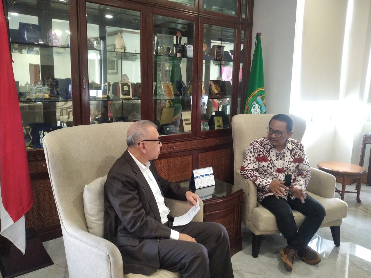 KPPU Kanwil I Sumbagut dan Pemprov Sumut akan meningkat sinergi dan kolaborasi di masa depan, terutama yang terkait dengan persaingan usaha di Sumut. (ist)