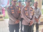 Kapolres Merangin, AKBP Roni Syahendra usai upacara Sertijab PJU polres Merangin.(ist)