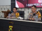 Kapolres Merangin AKBP Roni Syahendra saat coffee morning dengan wartawan Merangin. (DETAIL/Daryanto)
